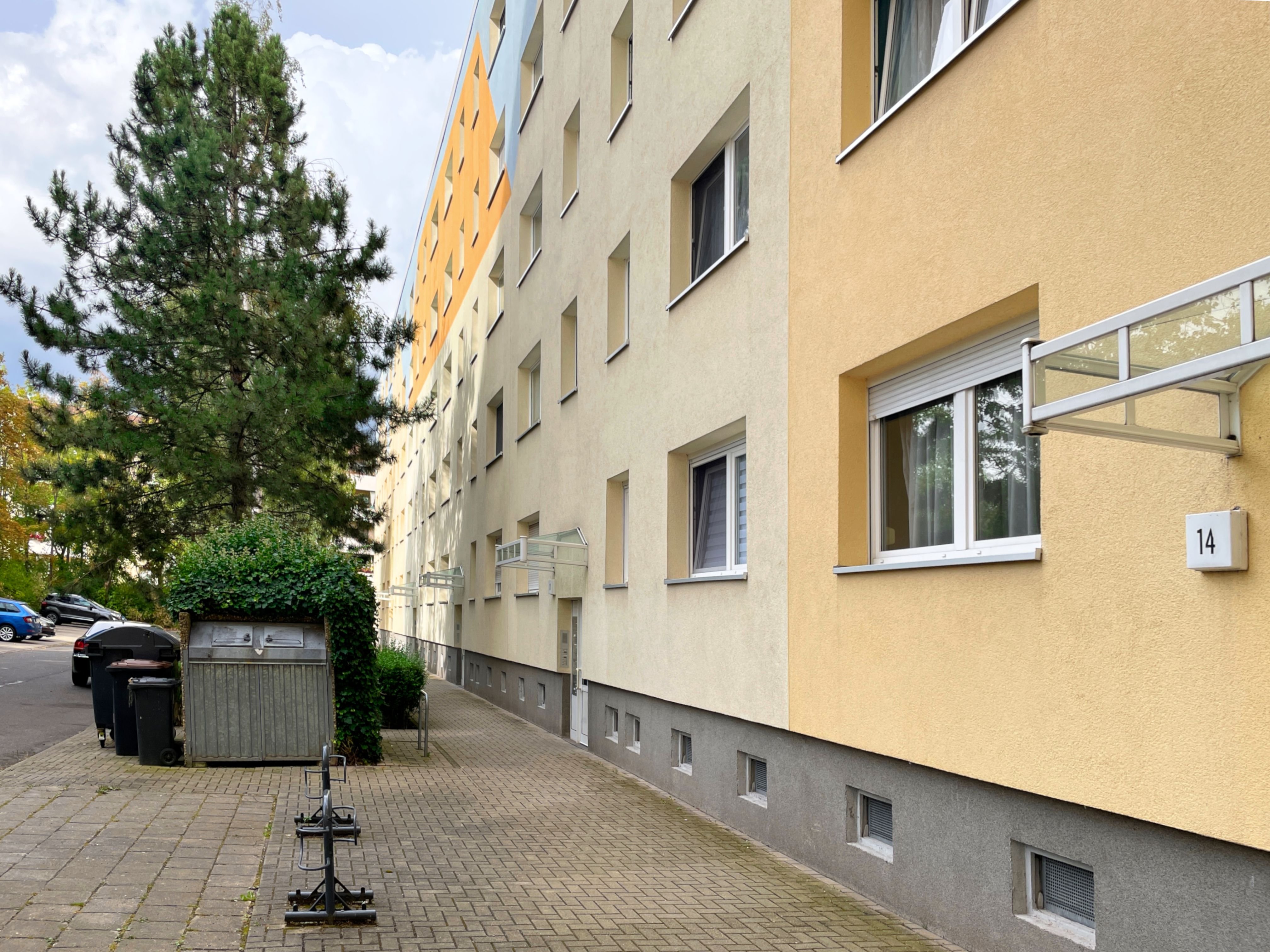 Wohnung zur Miete 290 € 1 Zimmer 36 m²<br/>Wohnfläche EG<br/>Geschoss Alfred-Brehm-Weg 14 Nördliche Neustadt Halle (Saale) 06122