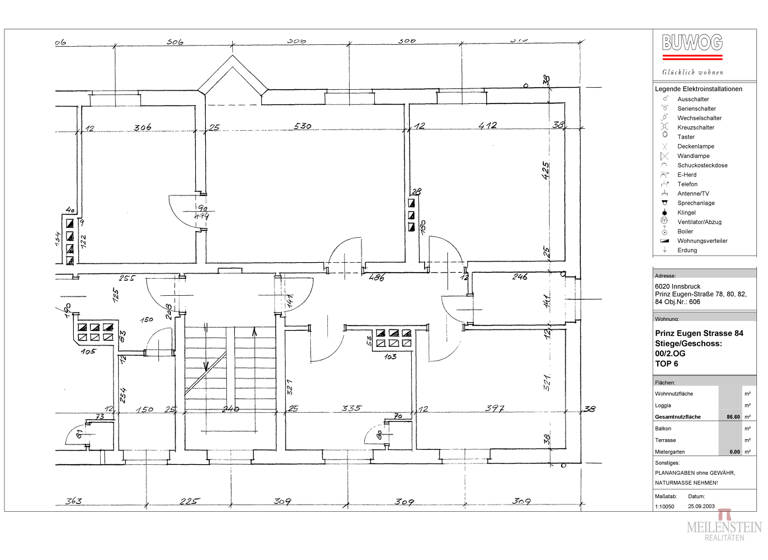 WG-Zimmer zum Kauf 385.000 € 86,6 m² 2. Geschoss Prinz-Eugen-Straße 84 Pradl Innsbruck 6020