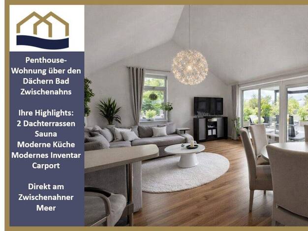 Wohnung zum Kauf 369.000 € 3 Zimmer 93 m² 4. Geschoss Lange Straße 45 Bad Zwischenahn I Bad Zwischenahn 26160