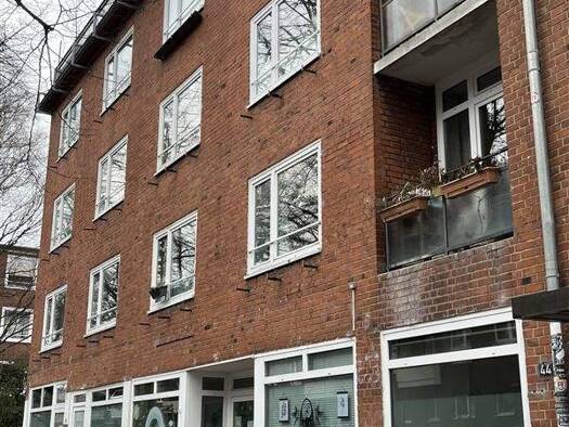 Studio zur Miete 441 € 1 Zimmer 21 m² 1. Geschoss frei ab sofort Winterhude Hamburg 22301