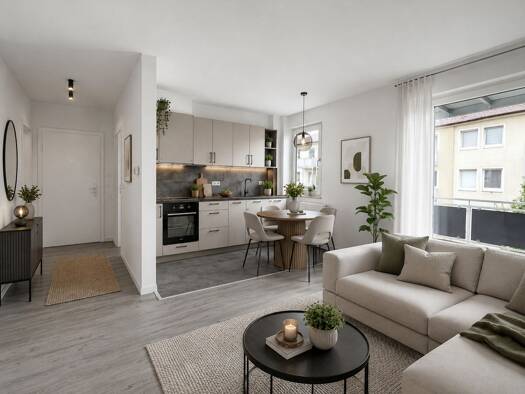 Wohnung zur Miete 924 € 4 Zimmer 57,7 m² 1. Geschoss Innenstadt Minden 32427