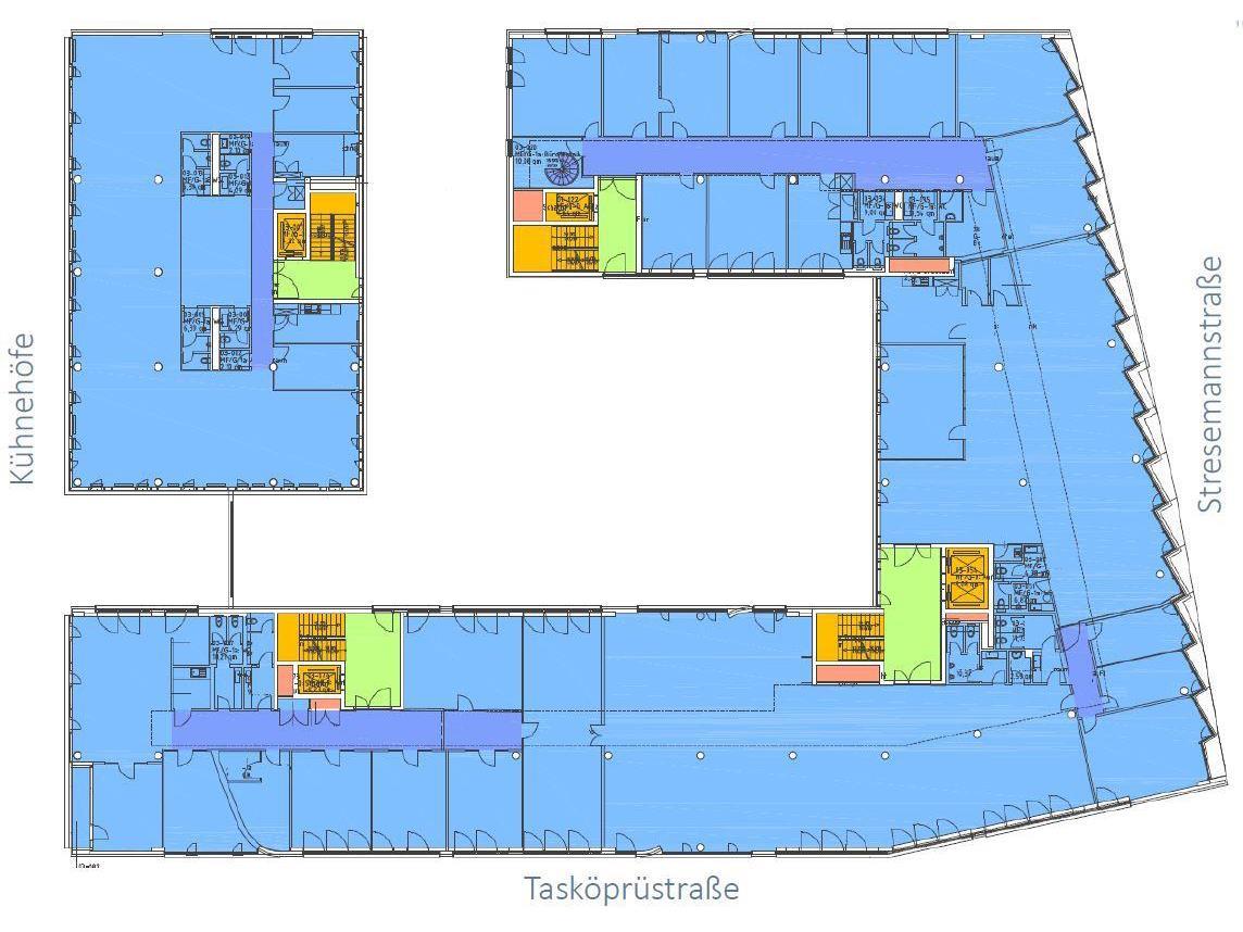 Bürogebäude zur Miete 15 € 708,7 m²<br/>Bürofläche ab 285,6 m²<br/>Teilbarkeit Bahrenfeld Hamburg 22761