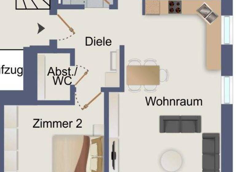 Wohnung zum Kauf 360.000 € 3,5 Zimmer 79,8 m² Neudenau 74861