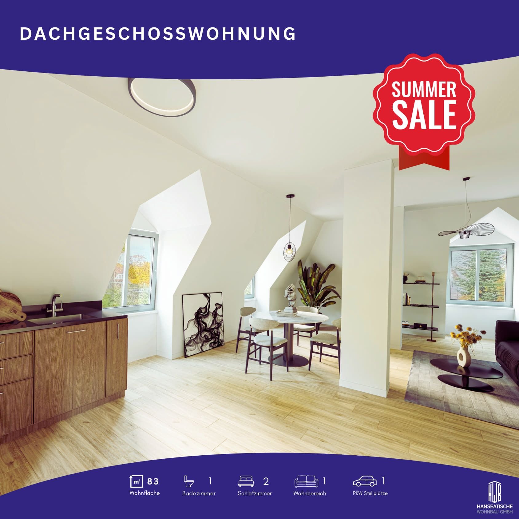 Wohnung zum Kauf provisionsfrei 360.000 € 3 Zimmer 83,6 m²<br/>Wohnfläche 2.<br/>Geschoss Ellerbeker Weg 11 Rellingen 25462