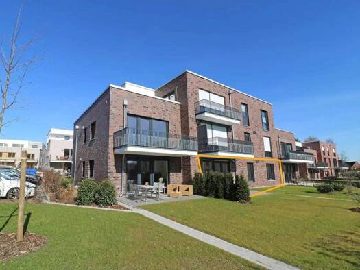 Terrassenwohnung zur Miete 1.265 € 3 Zimmer 80 m² EG Wedel 22880