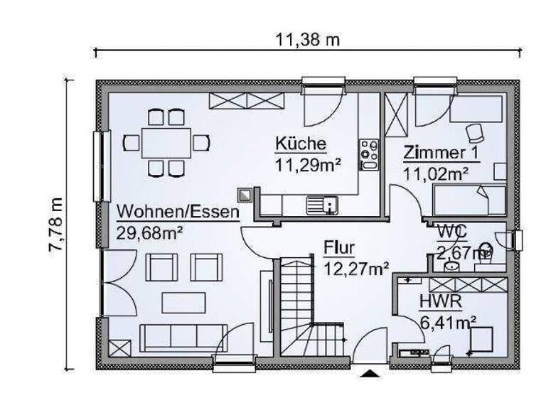 Einfamilienhaus zum Kauf provisionsfrei 463.875 € 5 Zimmer 142 m² 503 m² Grundstück Schwarzmoor Biestow Rostock 18059