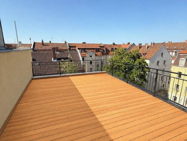 Wohnung zur Miete - Erstbezug 960 € 2 Zimmer 56,8 m² 4. Geschoss frei ab 15.10.2026 Denisstraße Gostenhof Nürnberg 91429