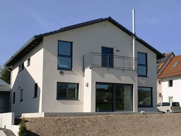 Einfamilienhaus zum Kauf - Erstbezug provisionsfrei 970.000 € 6 Zimmer 183 m² 550 m² Grundstück Kaffeeberg 12 Unterbrüden Auenwald 71549