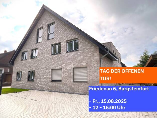 Wohnung zum Kauf - Erstbezug 384.500 € 4 Zimmer 107,8 m² Dachgeschoss frei ab 01.09.2025 Steinfurt 48565
