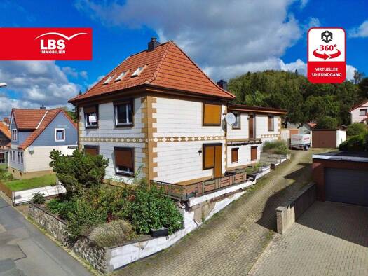Mehrfamilienhaus zum Kauf 155.000 € 7 Zimmer 221 m² 915 m² Grundstück Wolfshagen Langelsheim 38685