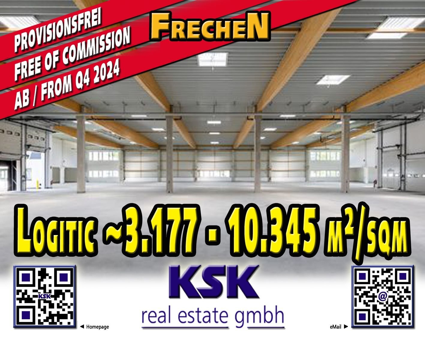 Logistikzentrum zur Miete provisionsfrei 3.177 m²<br/>Lagerfläche von 3.177 m² bis 10.345 m²<br/>Teilbarkeit Innenstadt Frechen 50226