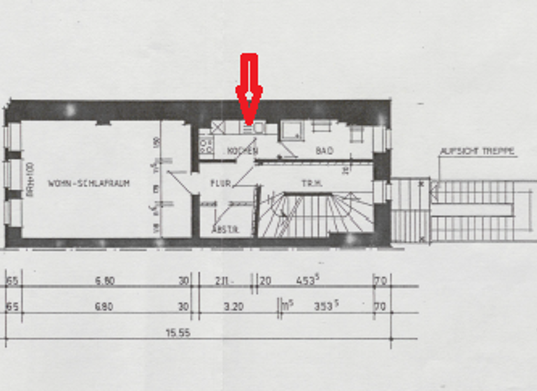 Studio zur Miete 270 € 1 Zimmer 45 m² 3. Geschoss frei ab sofort Freiberg 09599