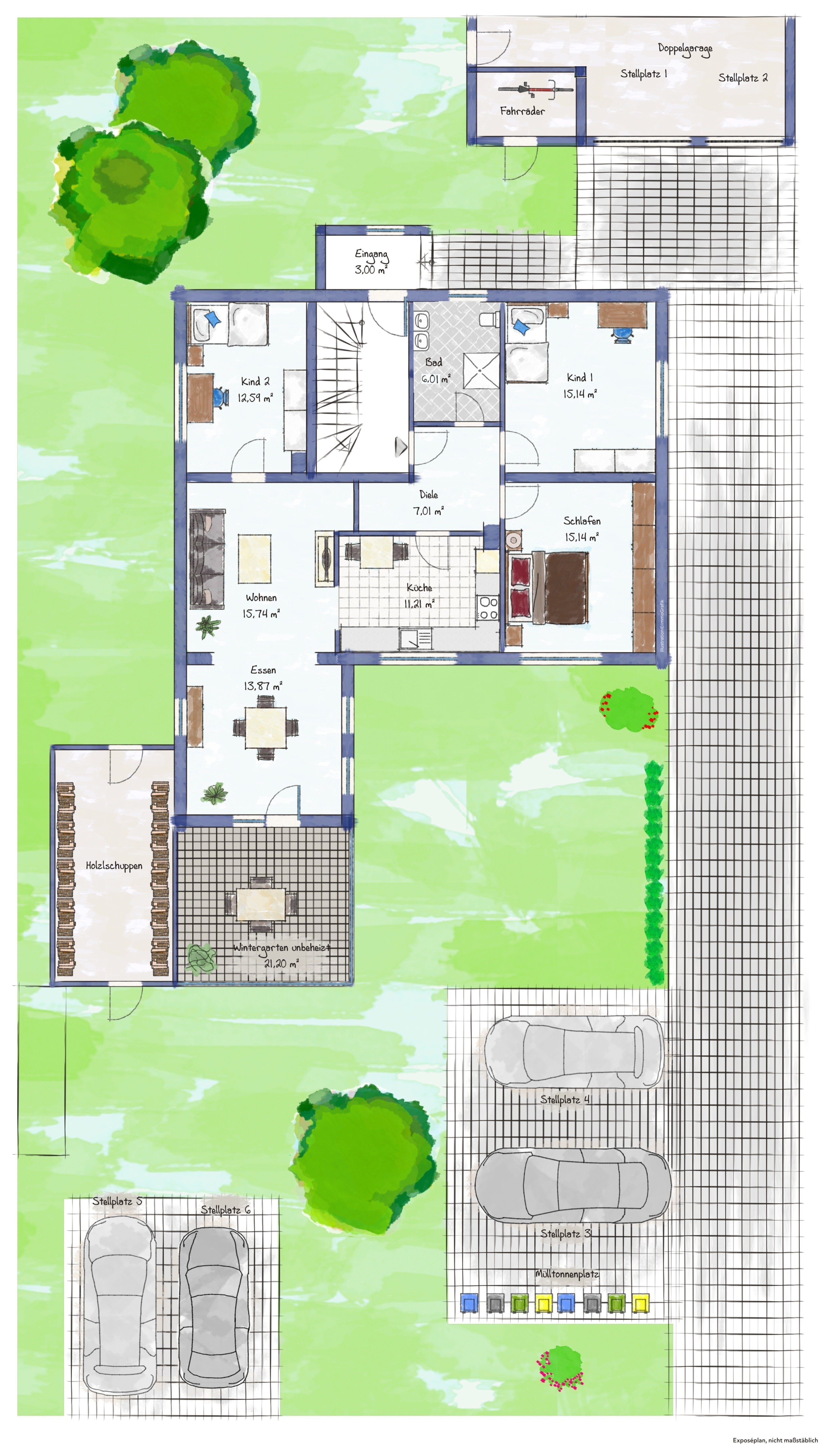 Mehrfamilienhaus zum Kauf 1.549.000 € 9 Zimmer 260 m²<br/>Wohnfläche 802 m²<br/>Grundstück Forstinning Forstinning 85661