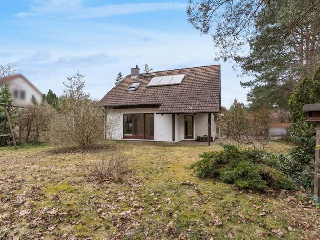 Einfamilienhaus zum Kauf 349.000 € 4 Zimmer 115 m² 848 m² Grundstück Borkheide / Borkheide 14822