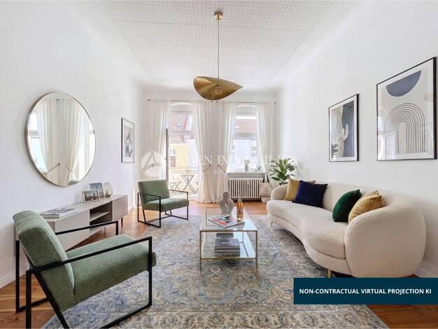 Wohnung zum Kauf 249.000 € 2 Zimmer 54,3 m² 4. Geschoss Philippistr. 3 Charlottenburg Berlin 14059