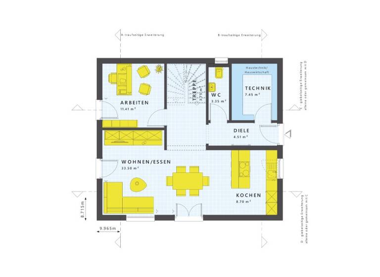 Einfamilienhaus zum Kauf provisionsfrei 807.134 € 5 Zimmer 143 m² 370 m² Grundstück Hochdorf Remseck am Neckar 71686