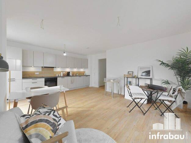 Wohnung zum Kauf - Erstbezug 394.900 € 2 Zimmer 63,3 m² EG Leitershofen Stadtbergen / Leitershofen 86391