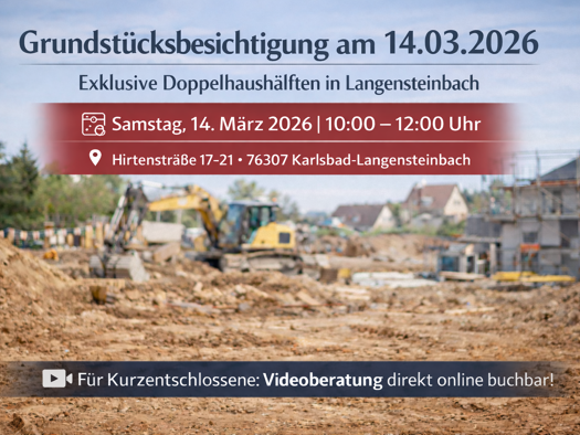 Doppelhaushälfte zum Kauf provisionsfrei 579.500 € 6 Zimmer 148 m² 178 m² Grundstück frei ab 15.12.2026 Hirtenstraße 19 Langensteinbach Karlsbad 76307