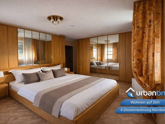 Wohnung zur Miete auf Zeit 2.200 € 4 Zimmer 78 m² frei ab sofort Castellstraße 0 Eibach Nürnberg-Eibach 90451