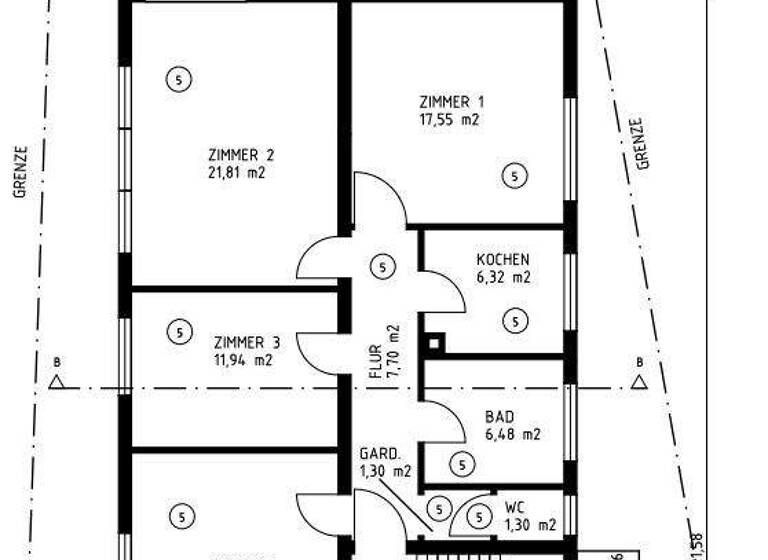 Wohnung zum Kauf 269.000 € 4 Zimmer 90,5 m² 3 Geschosse Malsch 76316