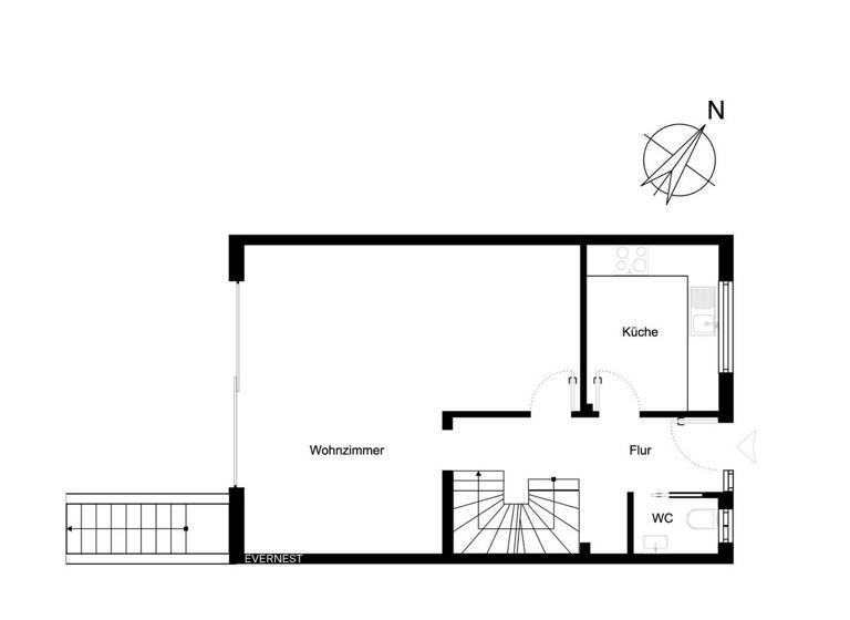 Reihenmittelhaus zum Kauf 499.000 € 4 Zimmer 102 m² 255 m² Grundstück Billstedt Hamburg 22115