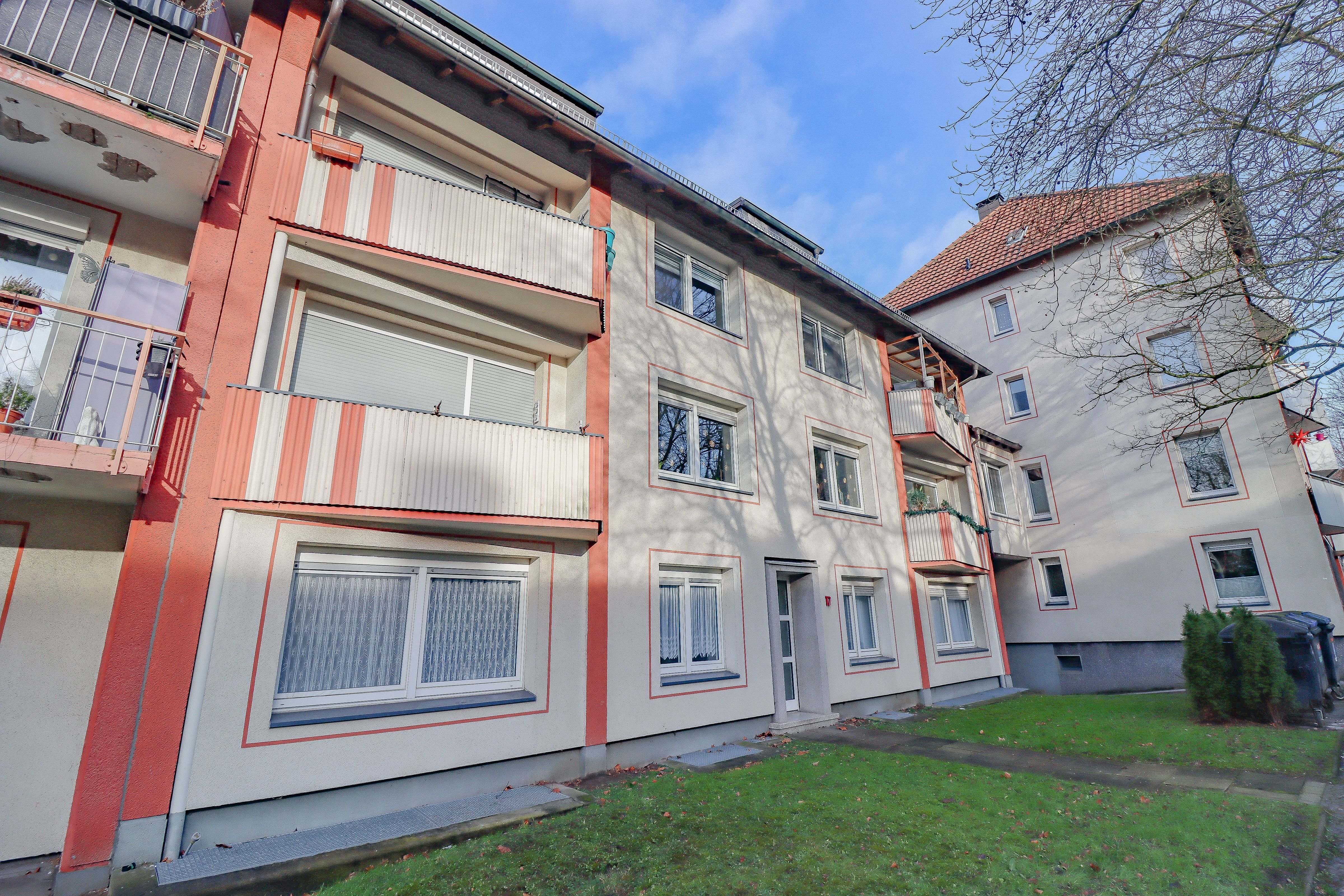 Wohnung zur Miete 580 € 3,5 Zimmer 60,4 m²<br/>Wohnfläche EG<br/>Geschoss Josephinenstraße 17 Grumme Bochum 44807