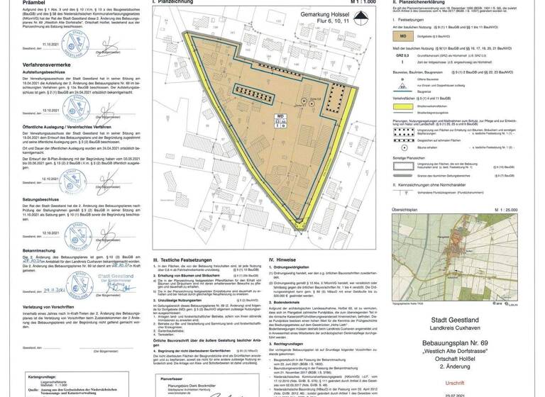 Grundstück zum Kauf 112.000 € 2.091 m² Grundstück Holßel Geestland 27607