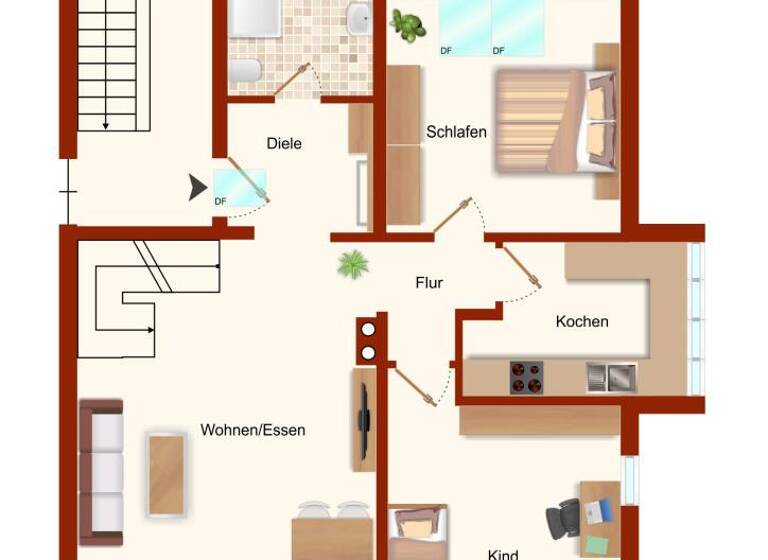 Wohnung zum Kauf 198.000 € 3 Zimmer 74 m²<br/>Wohnfläche Cadolzburg Cadolzburg 90556