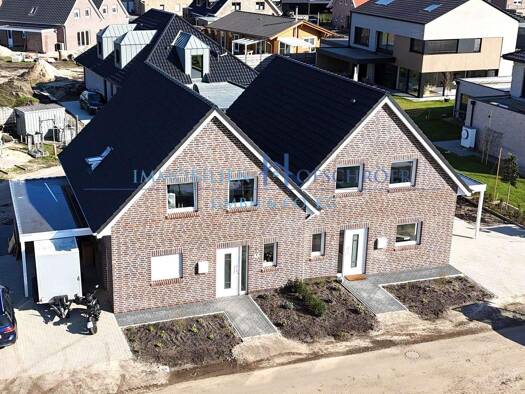 Doppelhaushälfte zum Kauf - Erstbezug 385.000 € 5 Zimmer 122 m² 350 m² Grundstück frei ab 01.07.2026 Leenken-Welb 30 Beesten 49832