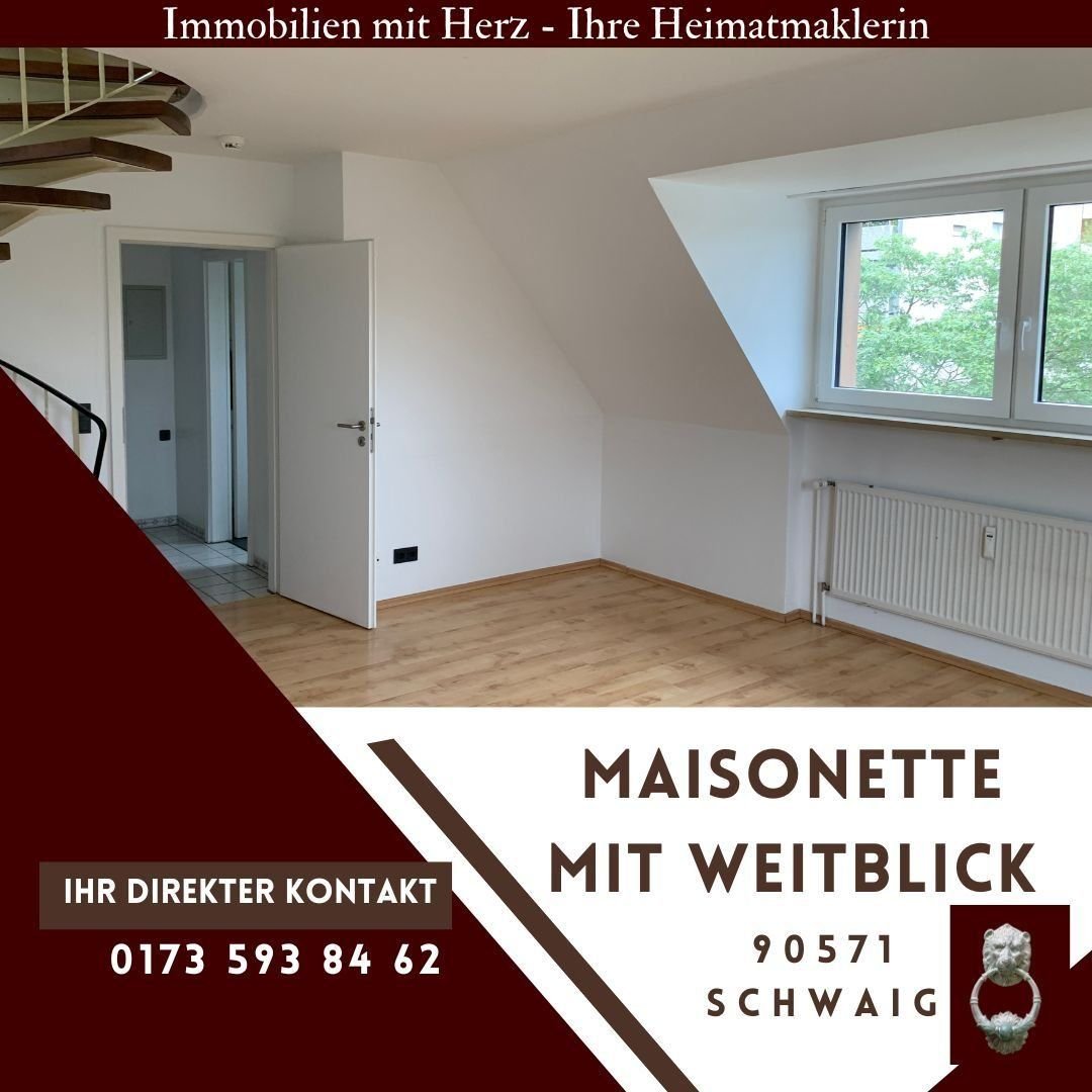 Maisonette zum Kauf 279.000 € 3 Zimmer 81,3 m²<br/>Wohnfläche ab sofort<br/>Verfügbarkeit Schwaig Schwaig bei Nürnberg 90571