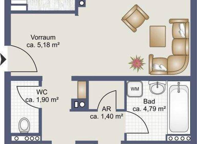 Wohnung zur Miete 771 € 3 Zimmer 76 m² Neusiedl am See 7100