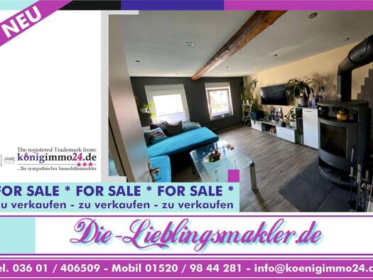 Einfamilienhaus zum Kauf 114.990 € 7 Zimmer 144,4 m² 110 m² Grundstück frei ab sofort Diedorf Südeichsfeld 99988