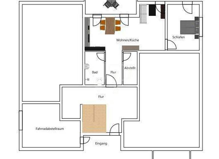 Wohnung zum Kauf 325.000 € 2 Zimmer 78 m² EG Neuenhäusen Celle 29221