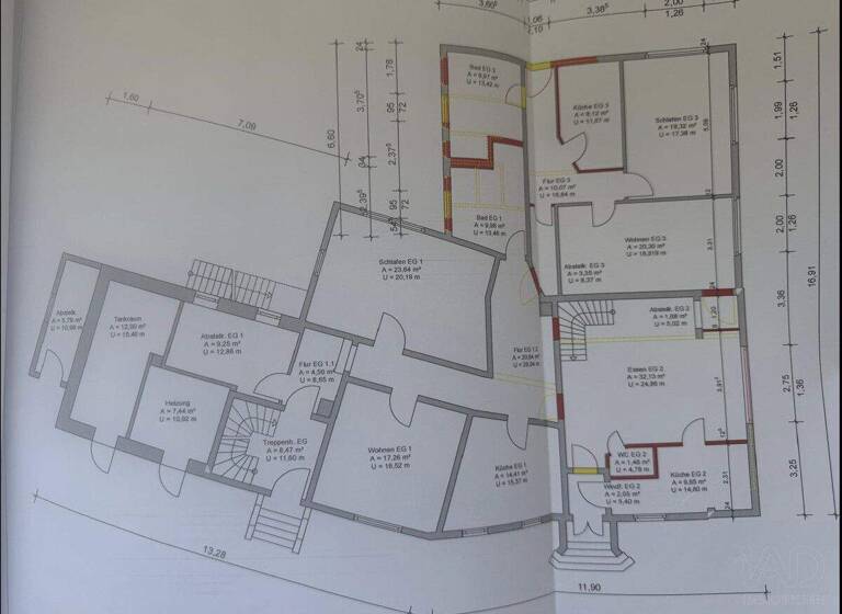 Mehrfamilienhaus zum Kauf 400.000 € 12 Zimmer 340 m² 1.390 m² Grundstück Bissenberg Leun / Bissenberg 35638