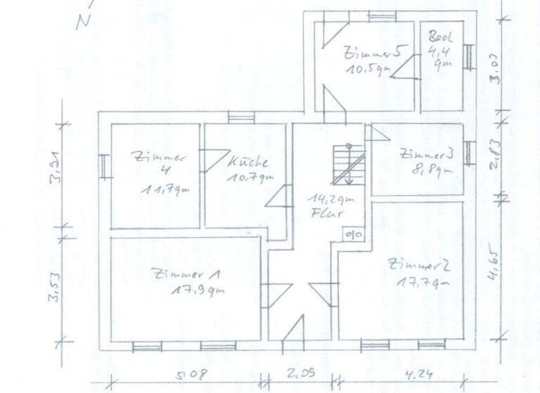 Einfamilienhaus zum Kauf 110.000 € 5 Zimmer 96 m² 2.002 m² Grundstück Nedlitzer Straße 12 Deetz Zerbst/Anhalt 39264