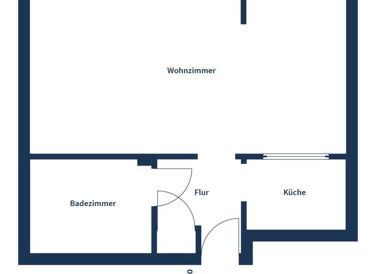 Wohnung zum Kauf 156.000 € 1 Zimmer 31 m²<br/>Wohnfläche 2.<br/>Geschoss Rosenau Nürnberg 90429