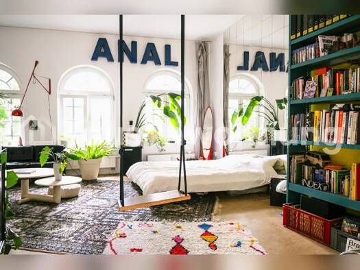Loft zur Miete nur mit Wohnberechtigungsschein Tauschwohnung 960 € 2 Zimmer 80 m² 1. Geschoss Hammerbrook Hamburg 20097