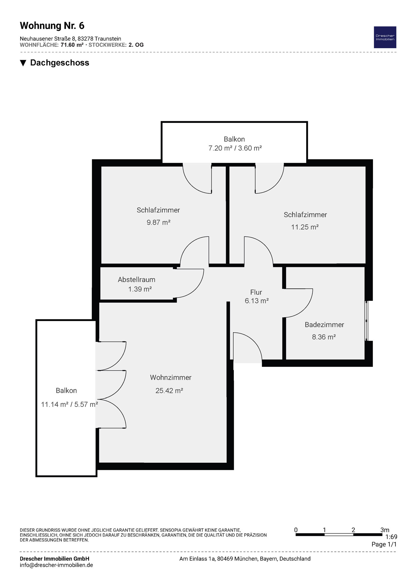 Wohnung zum Kauf provisionsfrei 454.900 € 3 Zimmer 71,6 m²<br/>Wohnfläche 2.<br/>Geschoss Kammer Traunstein 83278