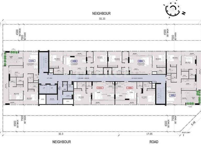 Wohnung zum Kauf 397.000 € 3 Zimmer 101 m² 4. Geschoss Dubai