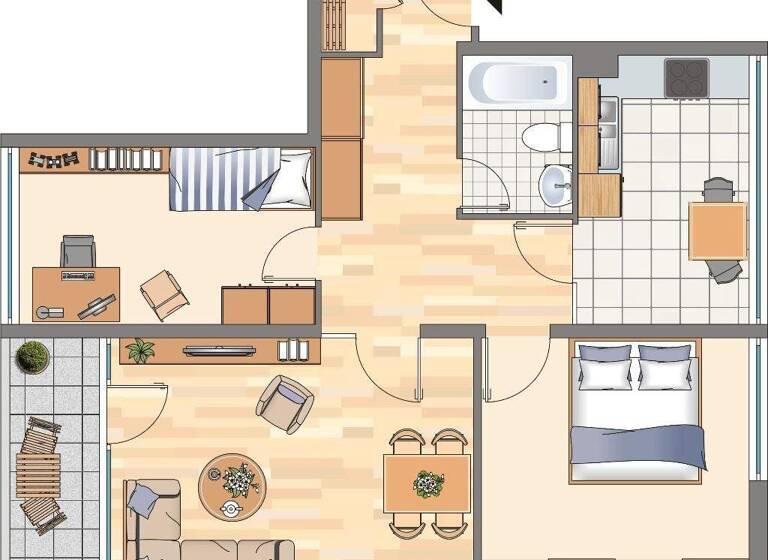 Wohnung zur Miete nur mit Wohnberechtigungsschein 394 € 3 Zimmer 74,7 m² 11. Geschoss frei ab 10.04.2026 Wilhelm-Schmidt-Straße 9 Hörde Dortmund 44263