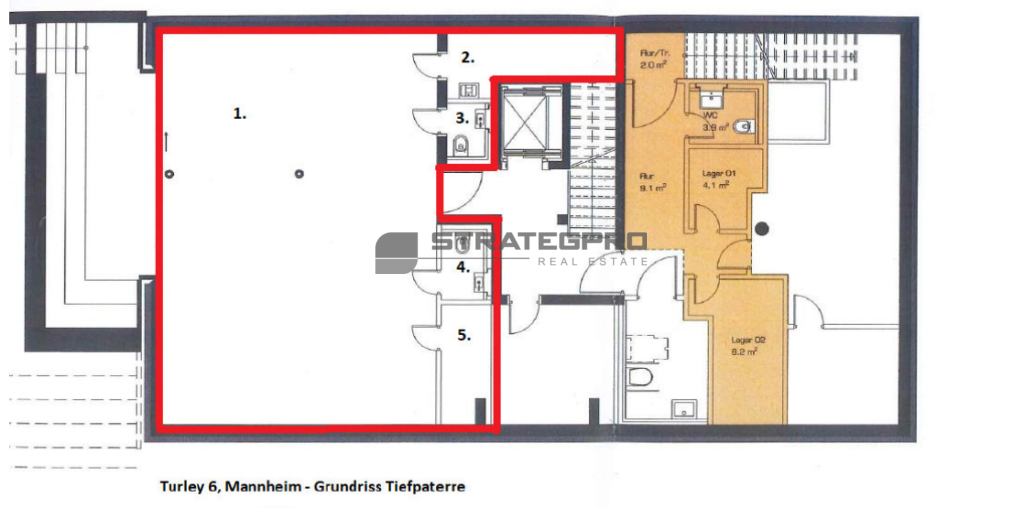 Bürofläche zur Miete provisionsfrei 11 € 86,4 m²<br/>Bürofläche ab 86,4 m²<br/>Teilbarkeit Neckarstadt - Nordost Mannheim 68167