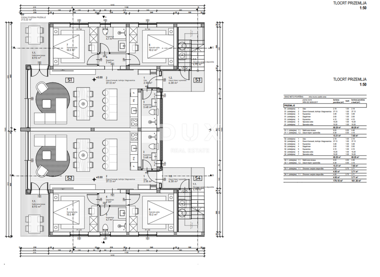 Wohnung zum Kauf 625.000 € 3 Zimmer 1. Geschoss Tar-Vabriga 52440