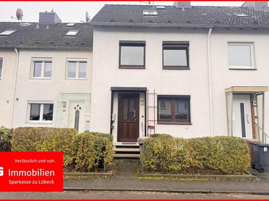 Reihenmittelhaus zum Kauf 299.000 € 5 Zimmer 73 m² 164 m² Grundstück St. Jürgen Lübeck 23562