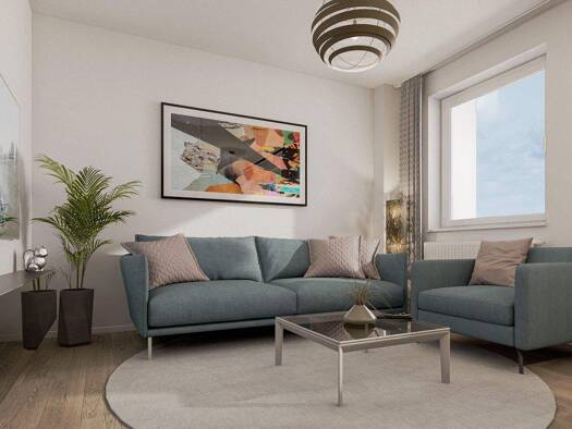 Wohnung zur Miete - Erstbezug 517 € 3 Zimmer 54 m² 3. Geschoss frei ab 01.01.2026 Gotha 99867