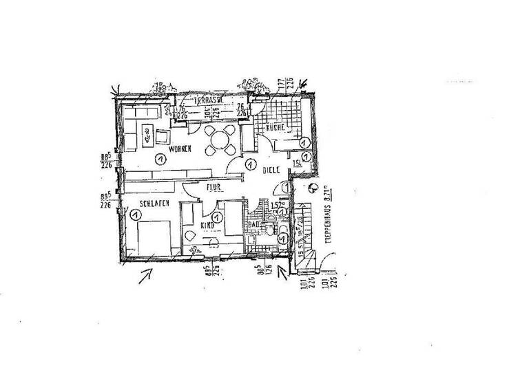Wohnung zur Miete 650 € 3 Zimmer 78 m² Bernhard-Pölder-Str. 13 Syke 28857