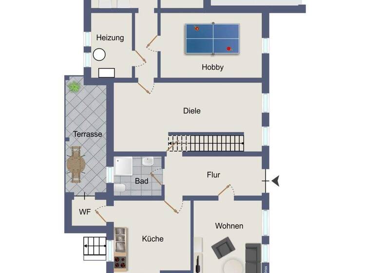 Einfamilienhaus zum Kauf 255.000 € 8 Zimmer 180 m² 1.718 m² Grundstück Bergen Bergen (Dumme) 29468