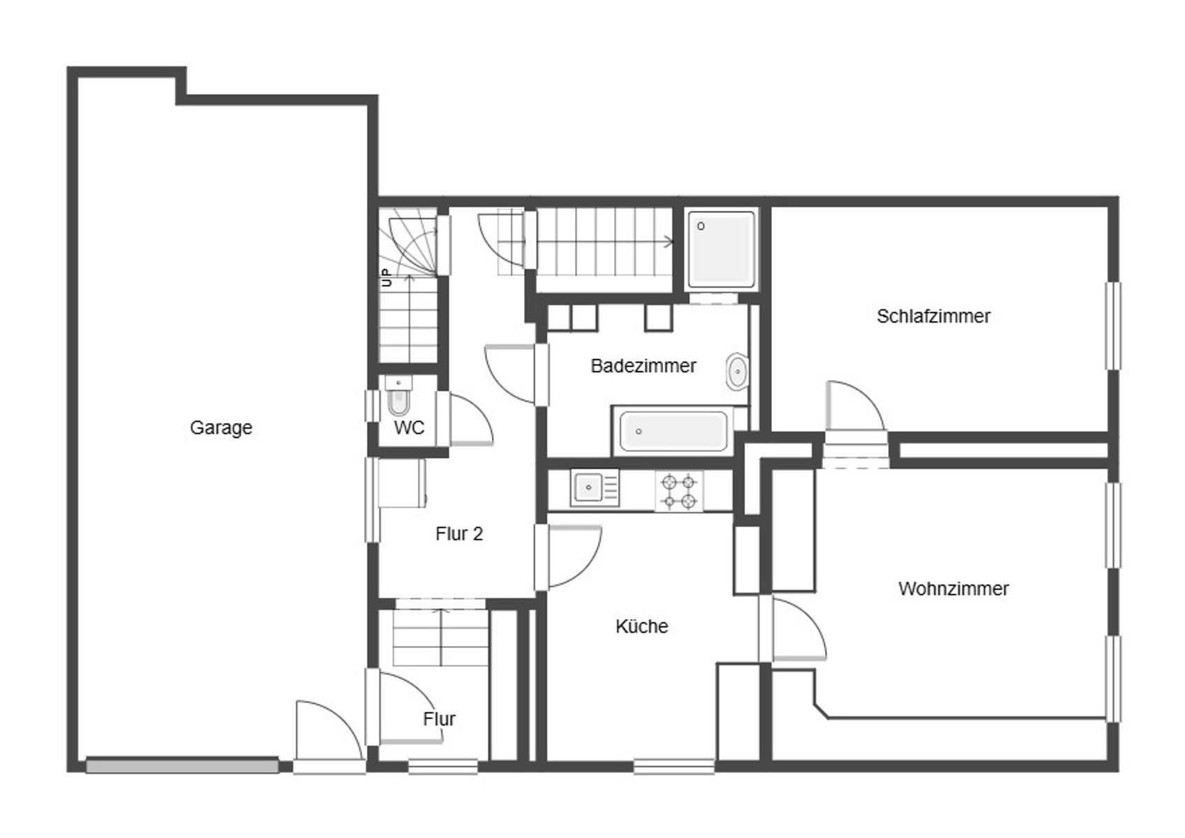 Einfamilienhaus zum Kauf 299.000 € 4 Zimmer 96 m²<br/>Wohnfläche Stockerau 2000