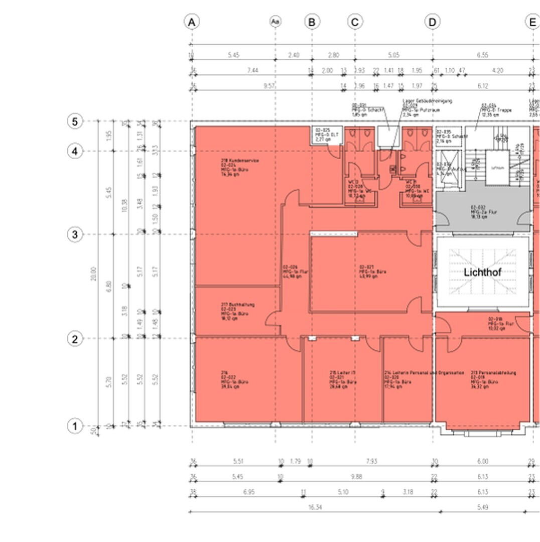 Bürofläche zur Miete provisionsfrei 2.900 € 290 m²<br/>Bürofläche Berner Str. 71 Nieder-Eschbach Frankfurt - Nieder-Eschbach 60437