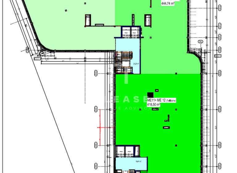 Bürofläche zur Miete provisionsfrei 863 m² Bürofläche teilbar ab 418 m² Ost Sindelfingen 71065