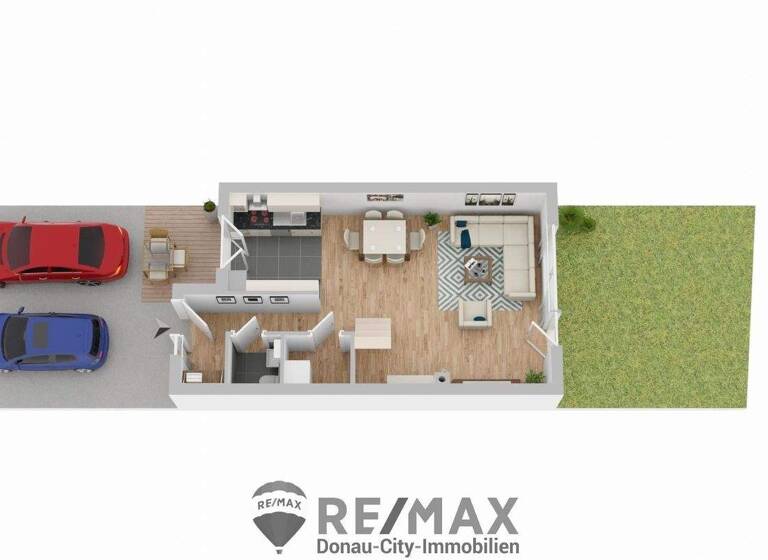 Reihenmittelhaus zum Kauf 299.000 € 4 Zimmer 91,9 m² 136,1 m² Grundstück Stetten 2100